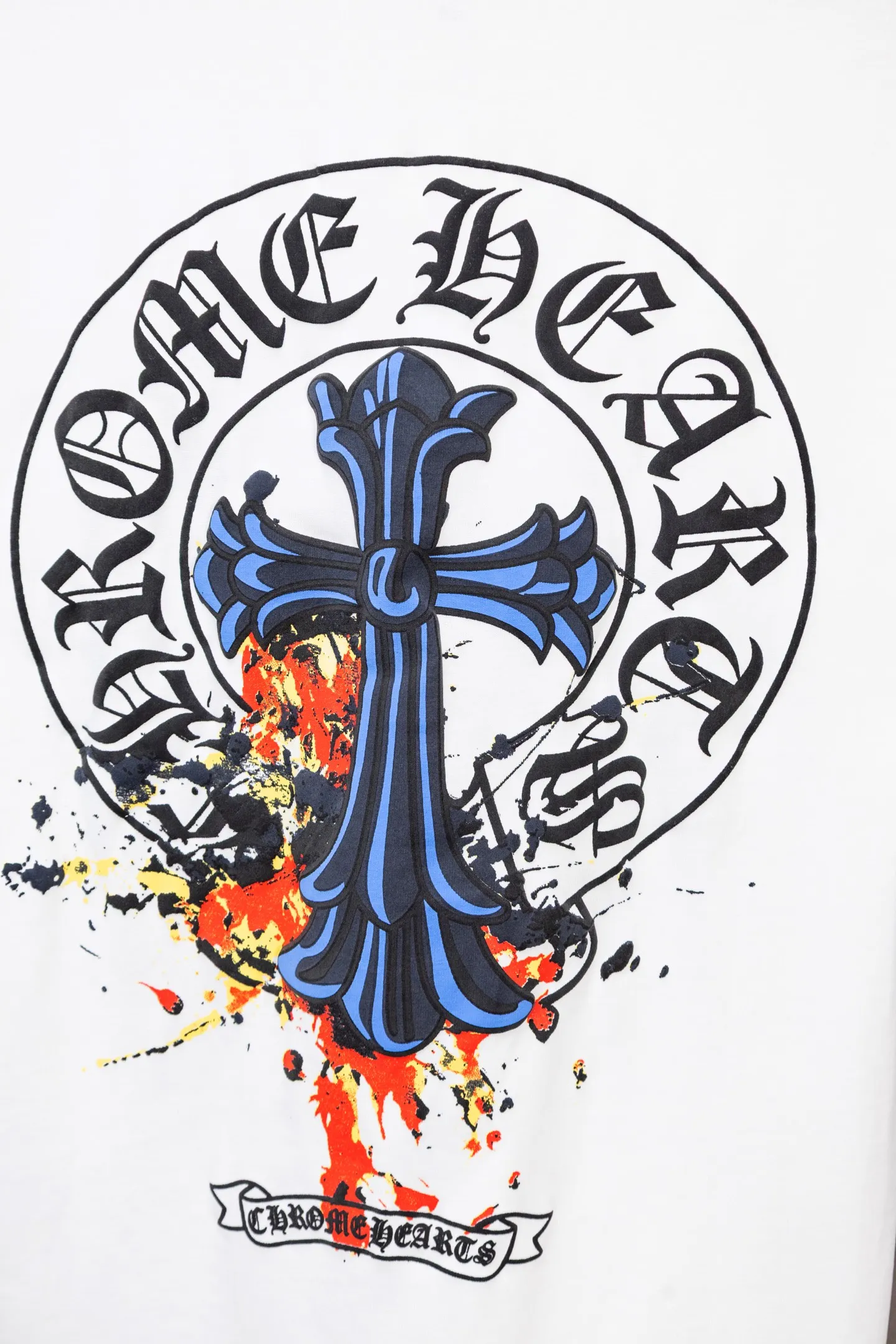 Y 030 Chrome Hearts 26ss New Arrival T ！ , + logo ， Versatile Same Style ：Black，White，Size:M～XXL